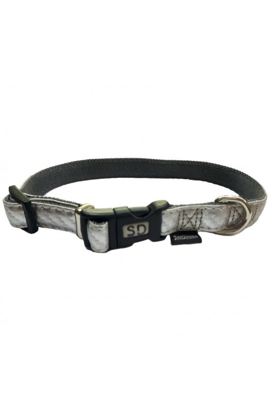 Collar diamsily para perros color gris.