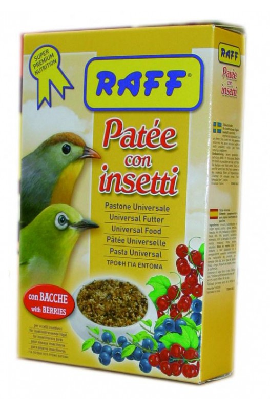 COMIDA UNIVERSAL CON INSECTOS PARA AVES INSECTÍVORAS