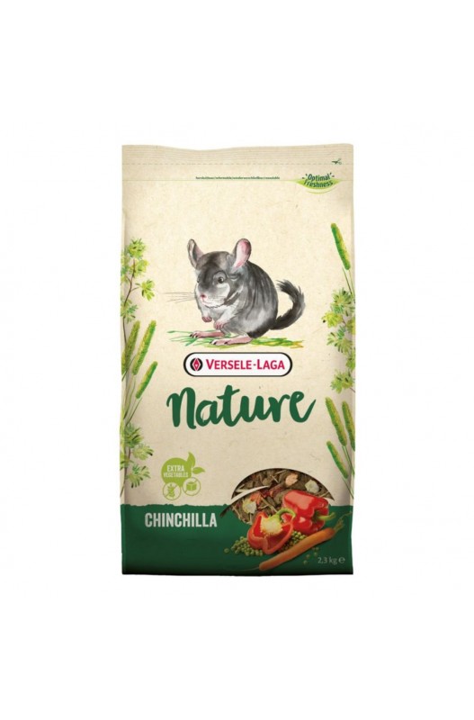  comida para chinchillas. Aporte de sustancias nutritivas esenciales para garantizar una dieta óptima. Sin cereales. Mediante el empleo de componentes naturales de gran calidad se consigue suministrar una carga nutricional compuesta por numerosos nutrientes, vitaminas, minerales y aminoácidos esenciales para que tu chinchilla disfrute cada día de la mayor vitalidad. 