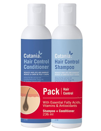 Cutania® Hair Control Pack champú + acondicionador