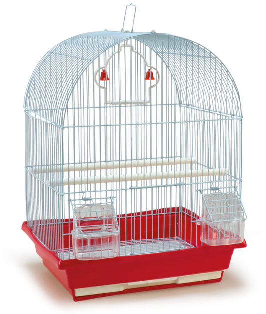 Jaula alta para aves pequeñas
