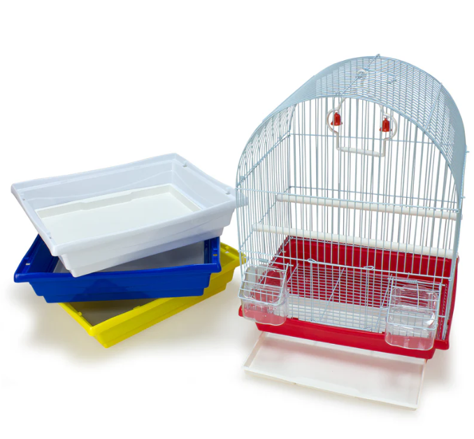 Jaula alta para aves pequeñas