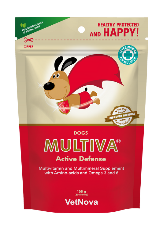MULTIVA_Active Defense parra perros suplemento multivitaminico y multimineral