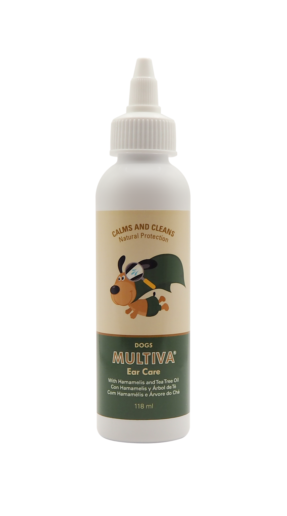 Solución Ótica Natural premium para Perros, con Acción polivalente, diseñada para el Cuidado, Limpieza y Mantenimiento del Oído en Condiciones Óptimas. | salud y bienestar perros-Bolypets
