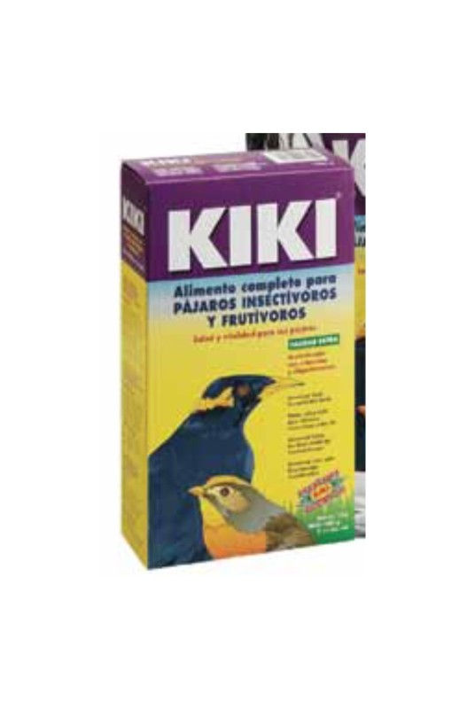Pasta aromatizada para pájaros insectívoros y frugívoros, con vitaminas y oligoelementos. Ingredientes