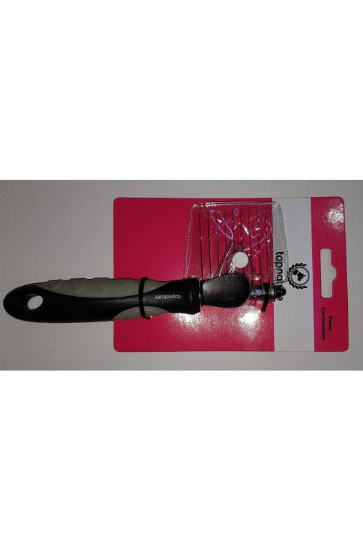 peine para deshacer nudos en mascotas de pelo largo top nature