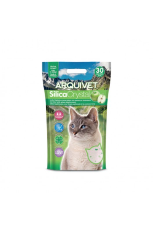 PERLAS PARA ARENERO  GATO AROMA MANZANA VERDE