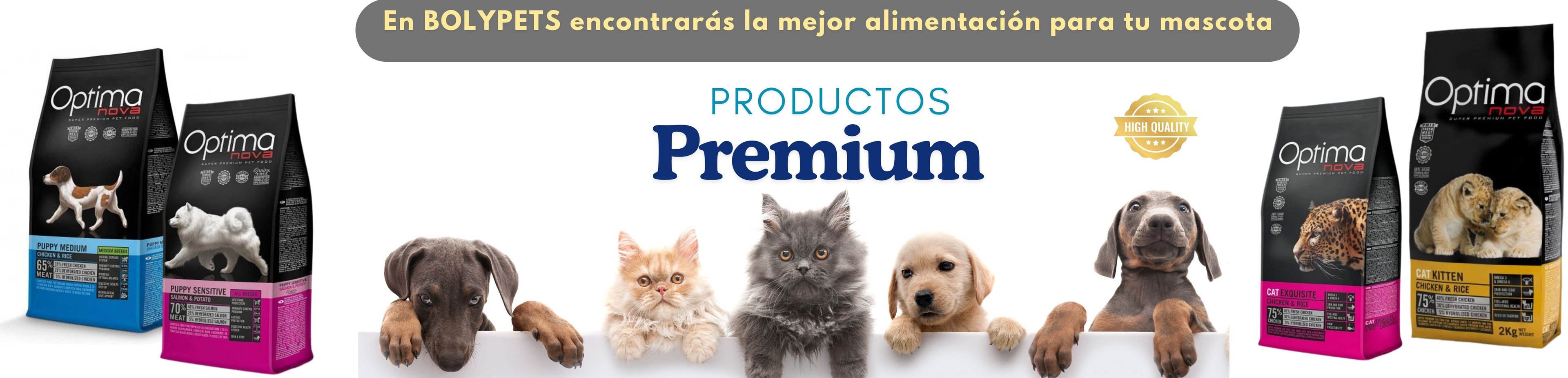 Productos premium en bolypets.com