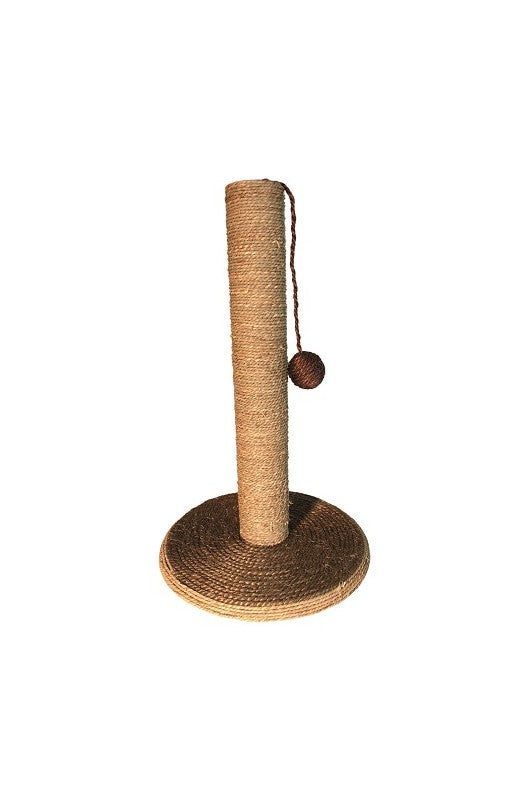  rascador poste cuenta con una bola para mantener a tu gato entretenido. Mide 30x30x46 cm y ofrece una superficie perfecta para que tu mascota se afine las uñas