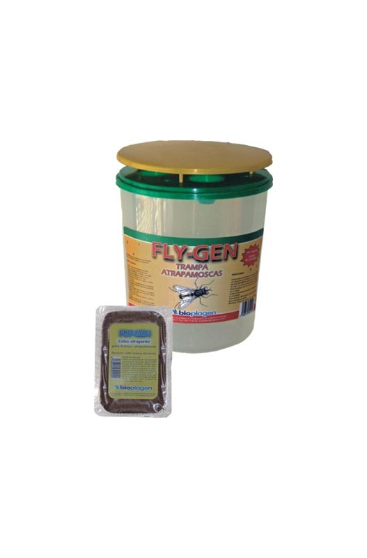 TRAMPA ATRAPAMOSCAS  C/CEBO. FLYGEN|accesorios-Bolypets