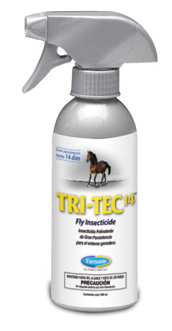insecticida para cuadras de caballos Insecticida polivalente uso entorno ganadero  Amplio espectro mata  moscas, mosquitos, TRI-TEC 14