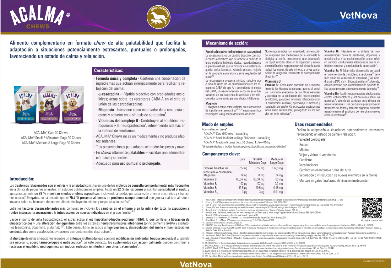 alimento relajante perros situaciones estrés