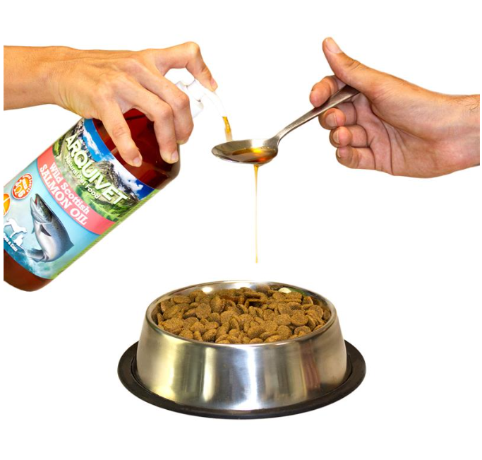 aceite de salmón para perros