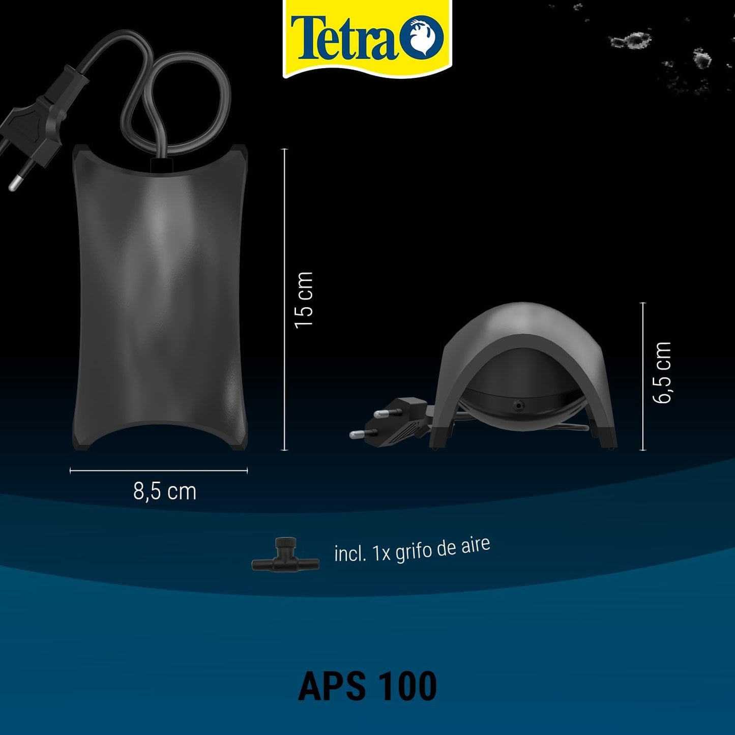 AIREADOR TETRA  APS100 PARA ACUARIOS