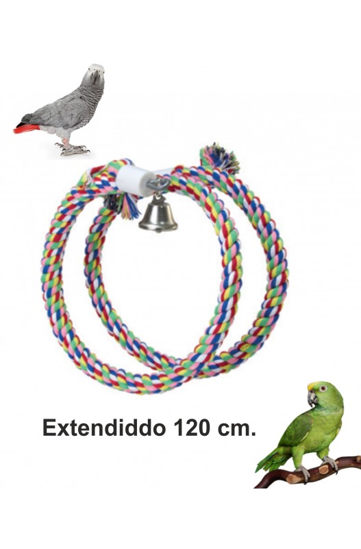 Aros de Colores con Campana son un excelente accesorio para mantener a tu mascota activa y entretenida, mientras decoran su espacio con un toque divertido