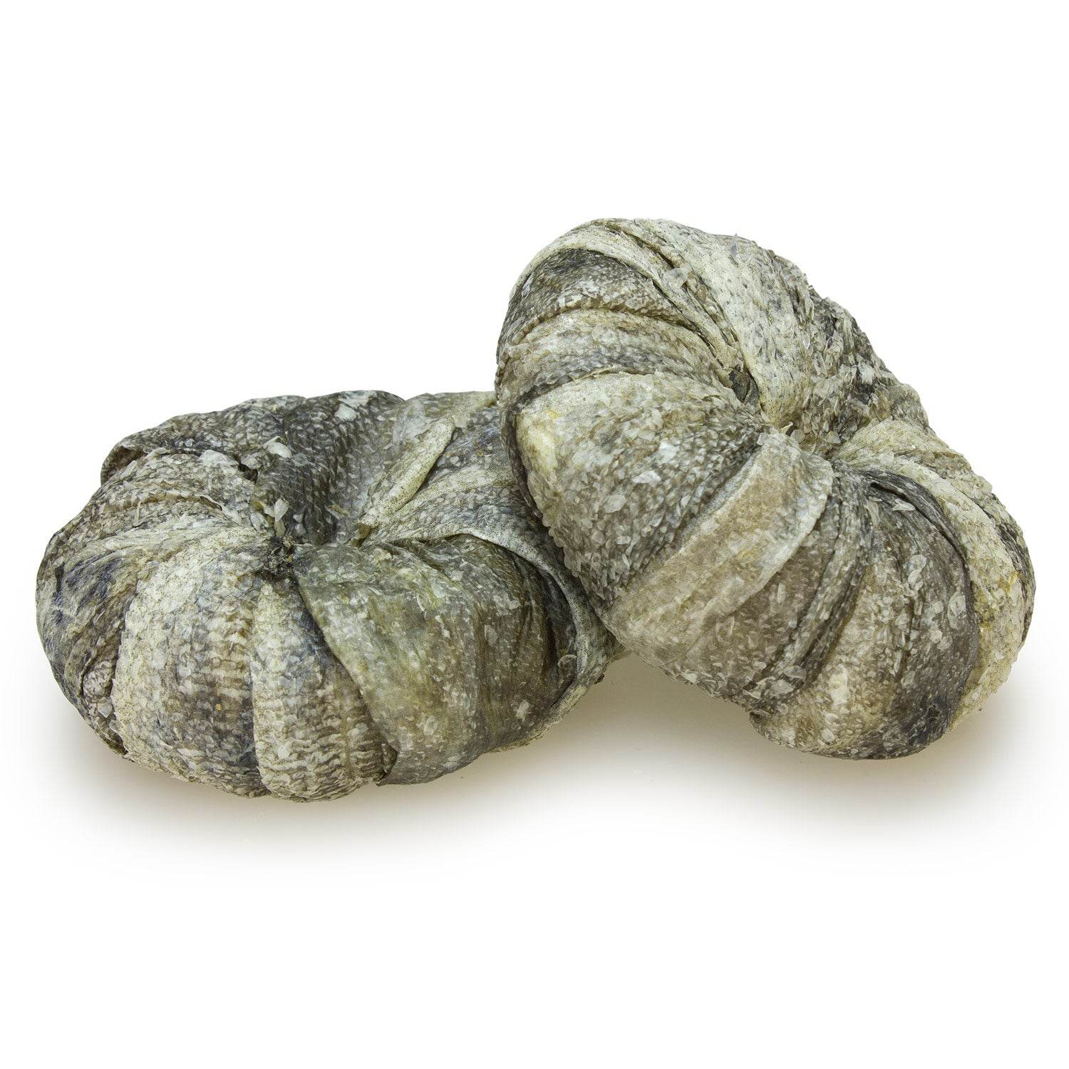 Aros Masticables de Piel de Bacalao | premios masticables para perros | 100 % natural | Salud dental y bienestar - Bolypets