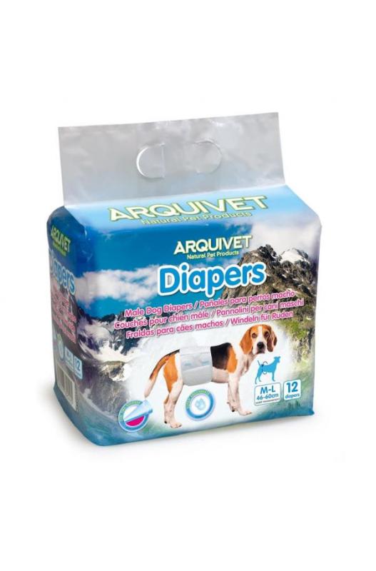 pañales perros machos