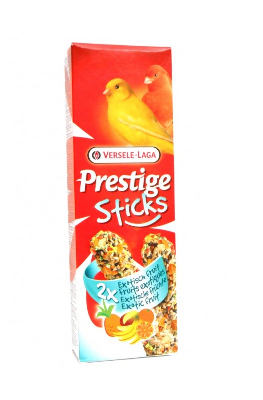 Sticks Prestige sabor Miel, son unas deliciosas barritas hechas al horno ideales para canarios y aves similares.