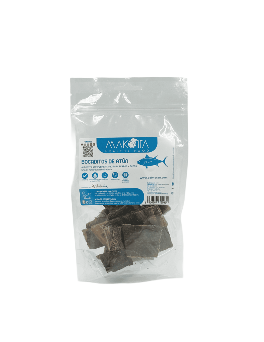 Bocaditos de Atún Deshidratados |Snacks naturales para perros -Bolypets