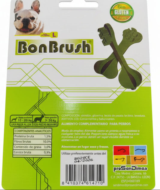 Dental Bonbrush Snack en forma de cepillo | higiene dental para perros - Bolypets 