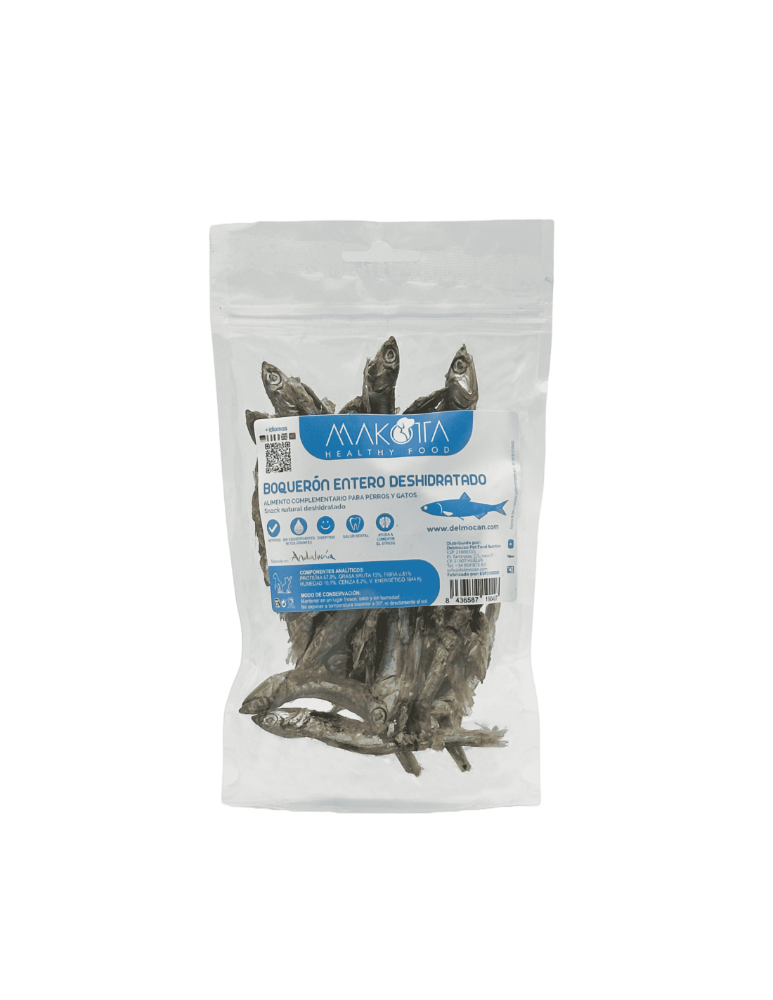 Boquerón Deshidratado |Snacks naturales para perros -Bolypets