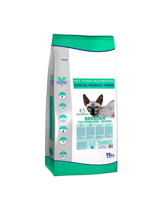 BREEDER CATS STERILIZED  |alimentos naturales para gatos -Bolypets
