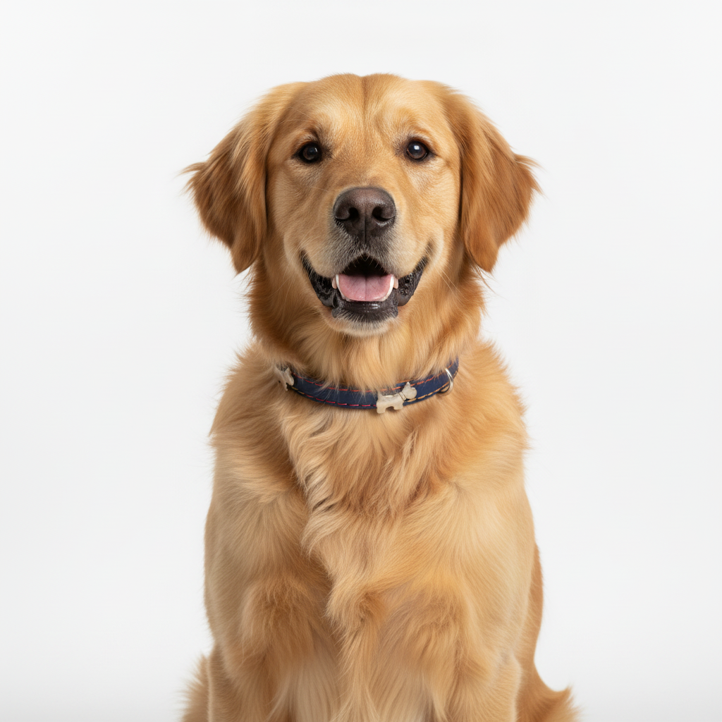 collar de cuero con adornos para perros - Bolypets