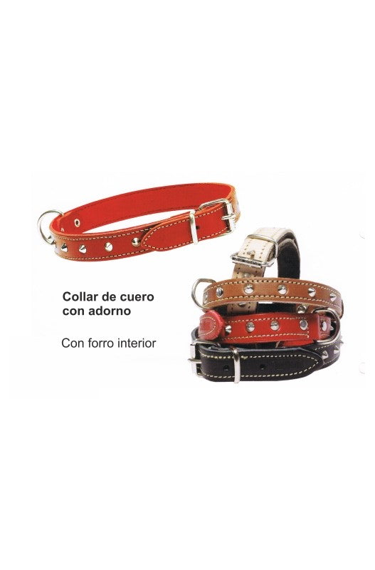 Collar para mascotas:

Las medidas de 20x500mm podrían referirse al ancho de 20 mm y longitud de 500 mm. Esto sería adecuado para un perro mediano o grande o incluso para un gato si es lo suficientemente largo. El color rojo y los adornos pueden hacerlo más atractivo