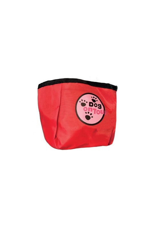 COMEDERO NYLON 1,8 LTS./17cm. ROJO