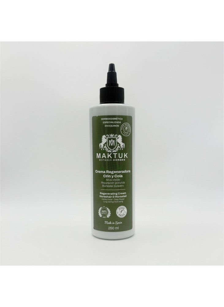 Crema Regeneradora Crin y Cola 250 ml |Cuidado del pelo y la piel caballos-Bolypets

