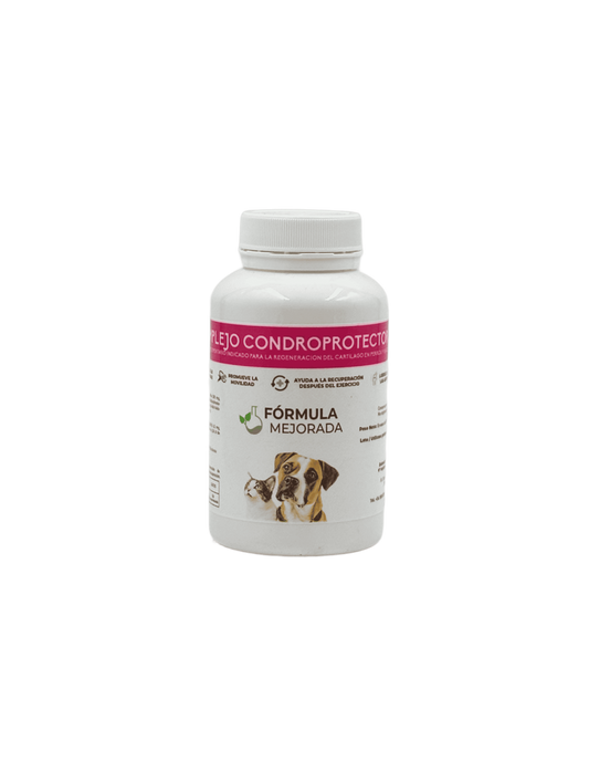 Delmocan Complejo Condroprotector MSM com Colágeno - 100 comprimidos |Suplemento naturales para perros -Bolypets