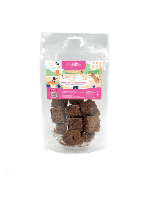 dados de carne de cerdo