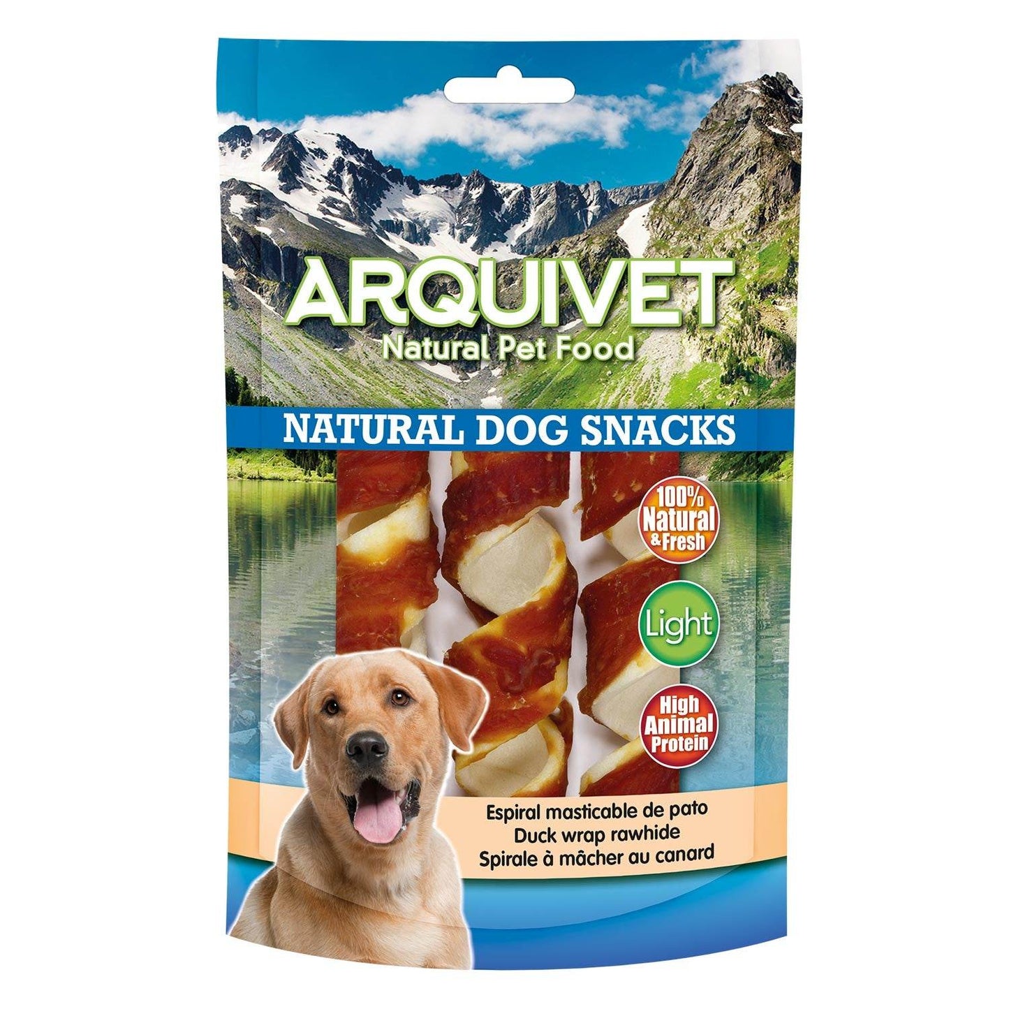 Espirales masticables de pato | snacks como premio para perros | cuida de sus dientes y encías | 100% natural - Bolypets.com