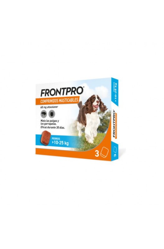 FRONTPRO Comp.Masticables 10-25 KG. 3 pastillas