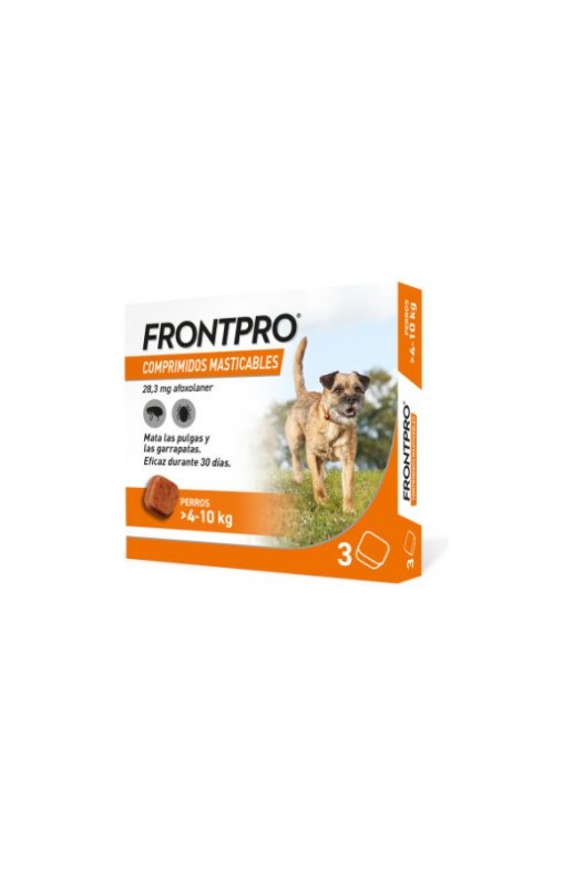 FRONTPRO Comp.Masticables 2-4 KG. 3 pastillas