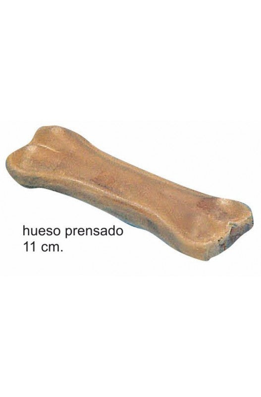 HUESO PRENSADO PIEL 11cm. Bolsa 25 uds.