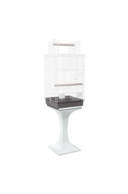  Jaula con pie ideal para loros pequeños 