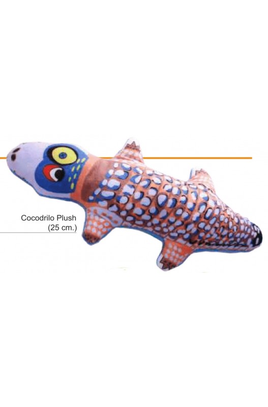 JUGUETE COCODRILO PLUSH 25cm.