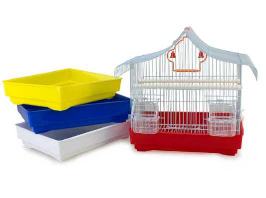 kit jaula pajaros pequeña milano