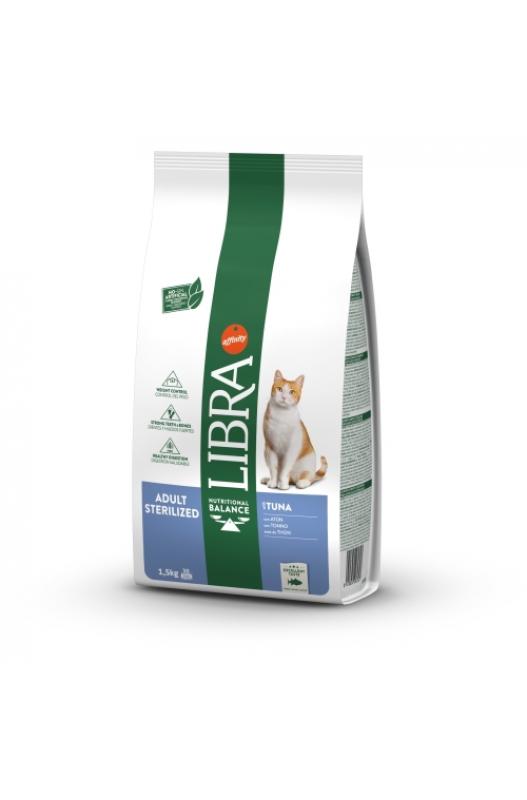 LIBRA CAT STERILIZADO ATUN 1,5 KG