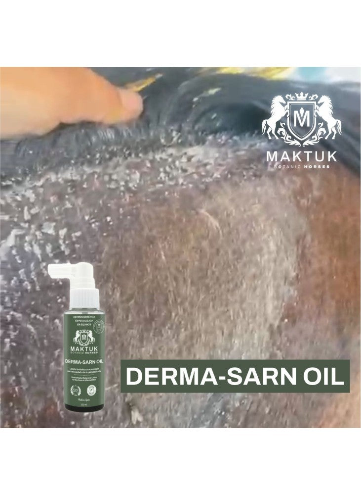 Loción DERMA-SARN OIL 100 ml. |Cuidado del pelo y la piel caballos-Bolypets
