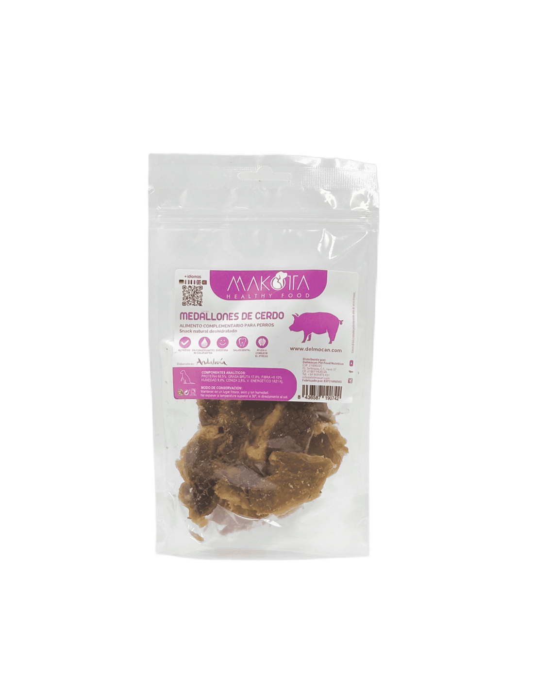 Medallones de Cerdo |Snacks naturales para perros -Bolypets