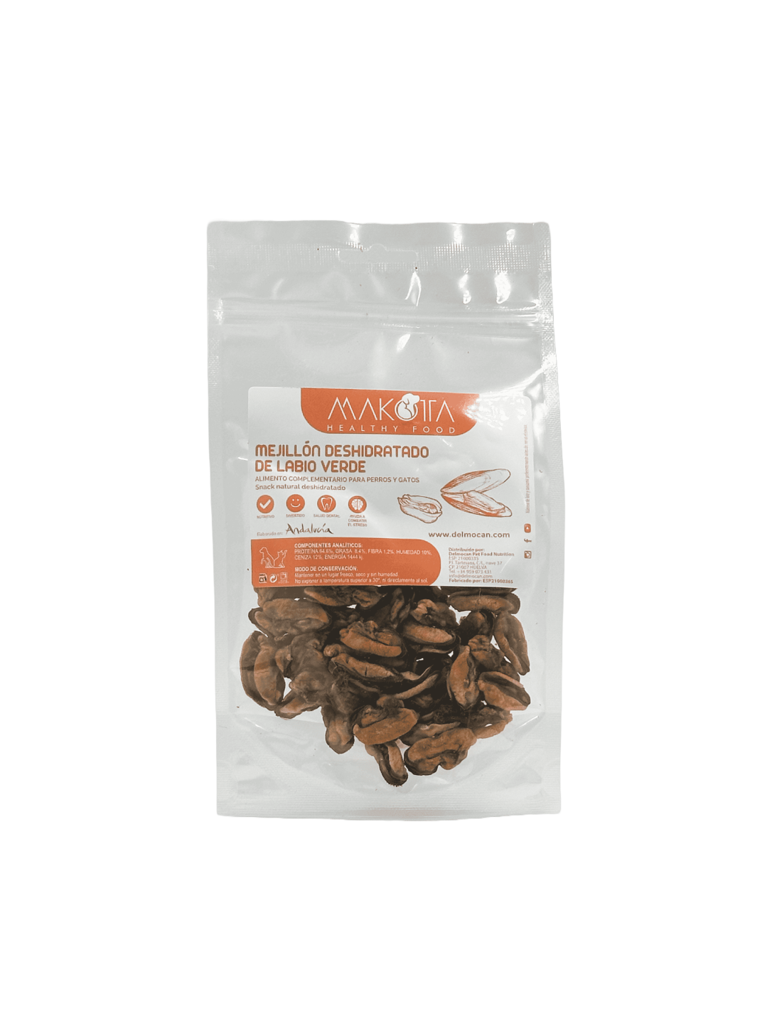 Mejillón deshidratado de labio verde |Snacks naturales para perros -Bolypets