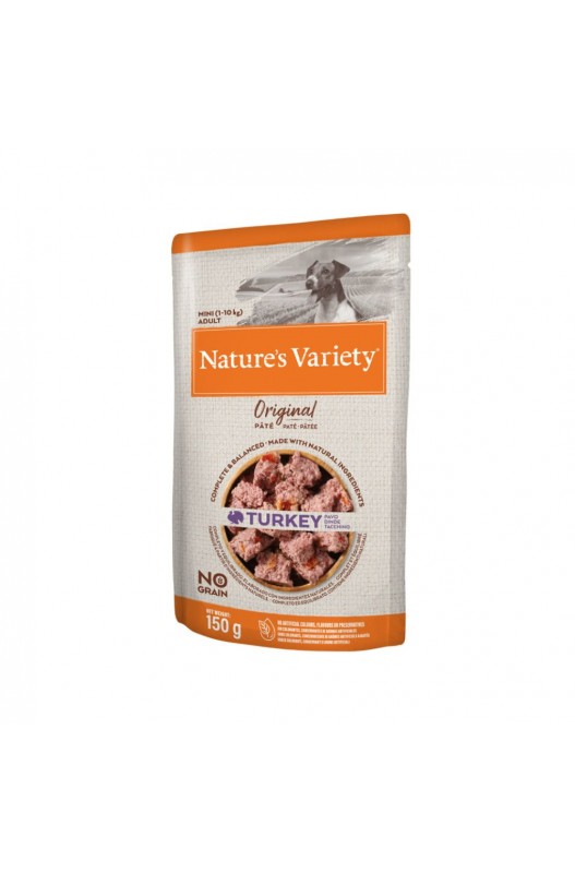 NATURES VARIETY ORIGINAL MINI PATE PAVO 150gr