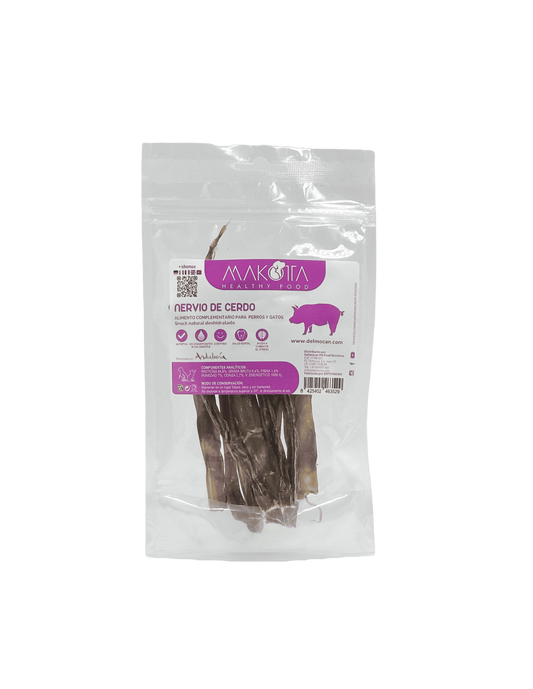 Nervio de Cerdo Deshidratado |Snacks naturales para perros -Bolypets