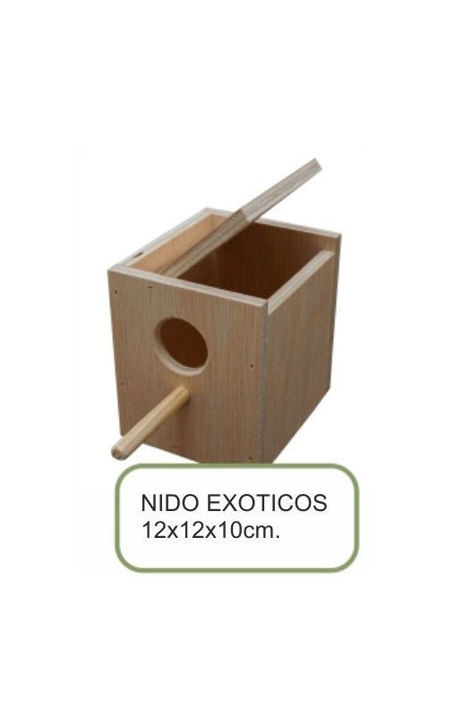 NIDO MADERA EXOTICOS