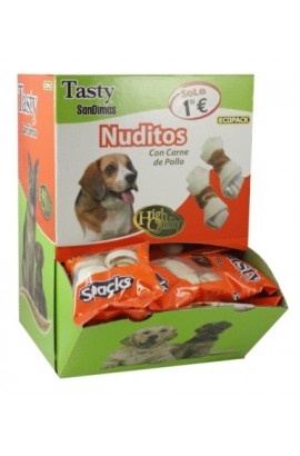 NUDITOS CON CARNE Bolsa 2x12 gr. Caja 40 Und.