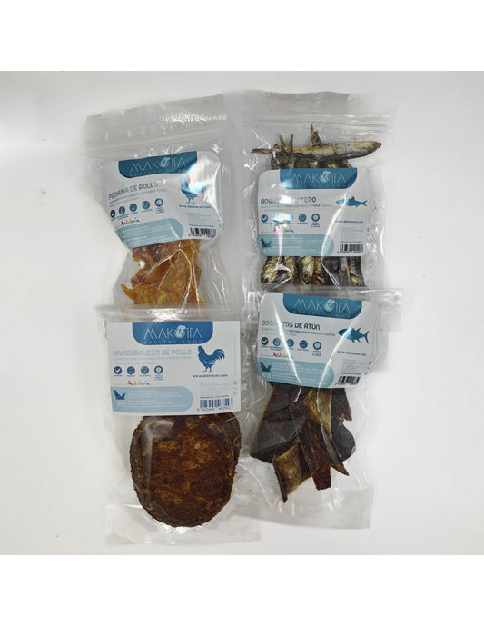 Pack Snacks Perros Jóvenes |Snacks naturales para perros -Bolypets