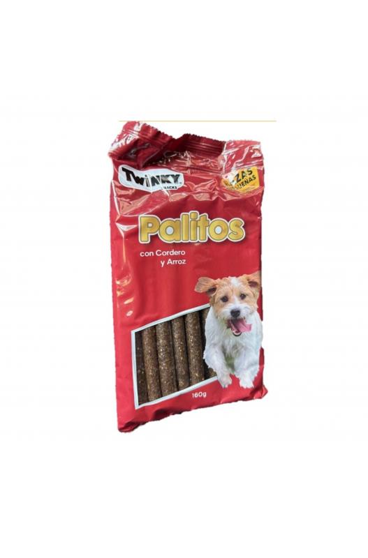 Premios para perros | palitos con cordero y arroz | snacks para perros - Bolypets