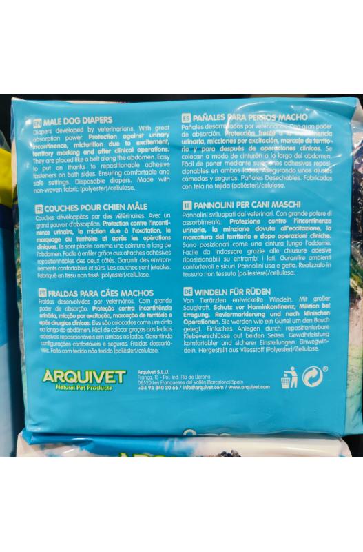 pañales perros machos arquivet